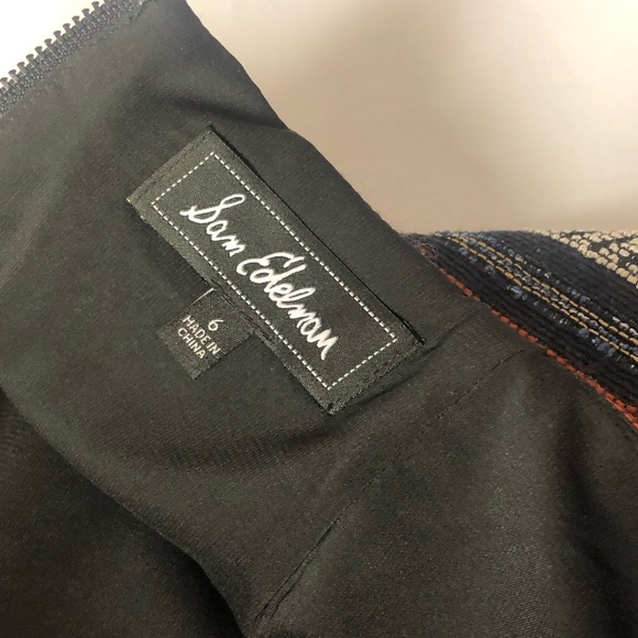 NWT Sam Edelman Hope Stripe Skirt in Multi - Picture 8 of 8